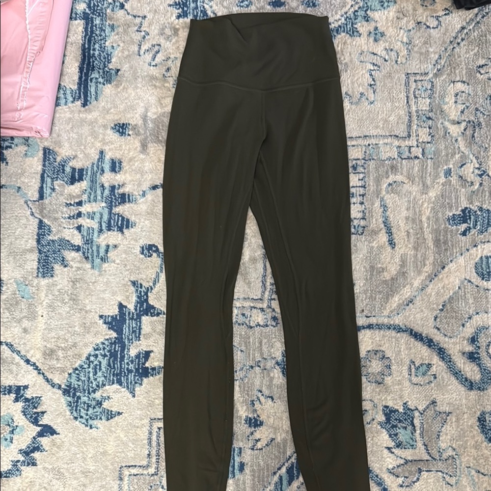 Lululemon Athletica Army Green Align 31” Legging